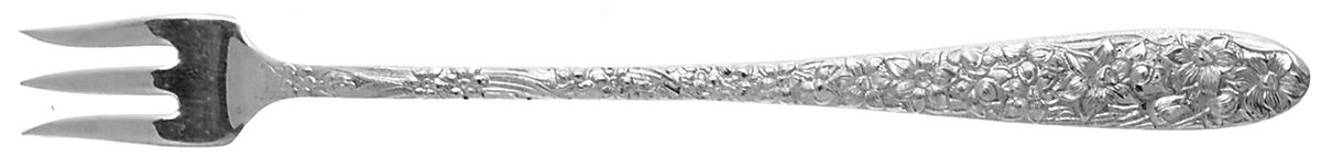 Narcissus (Sterling, 1936) Cocktail/Seafood Fork by National Silver Co-1