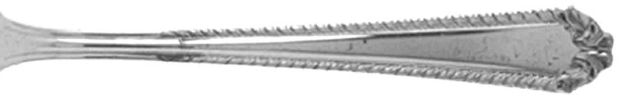 New Gadroon (Silverplate, 1935) Individual Salad Fork by National Silver Co-1