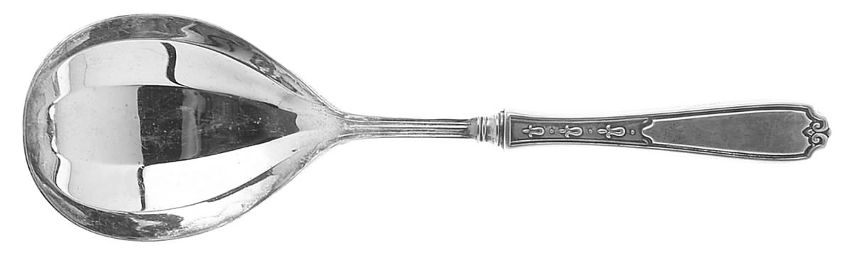 No. 1 (Sterling, 1925) Casserole Spoon with Silverplate Shell Bowl by National Silver Co-1