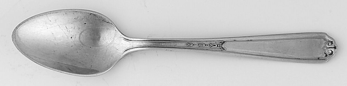 No. 1 (Sterling, 1925) Demitasse Spoon by National Silver Co-1