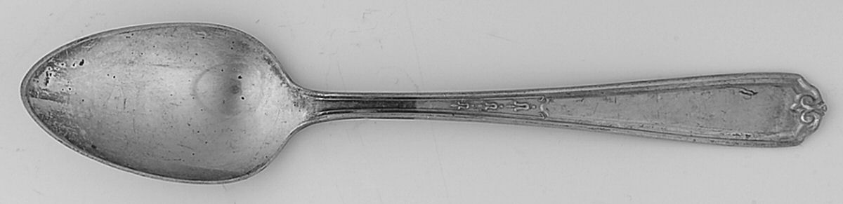 No. 1 (Sterling, 1925) Teaspoon by National Silver Co-1