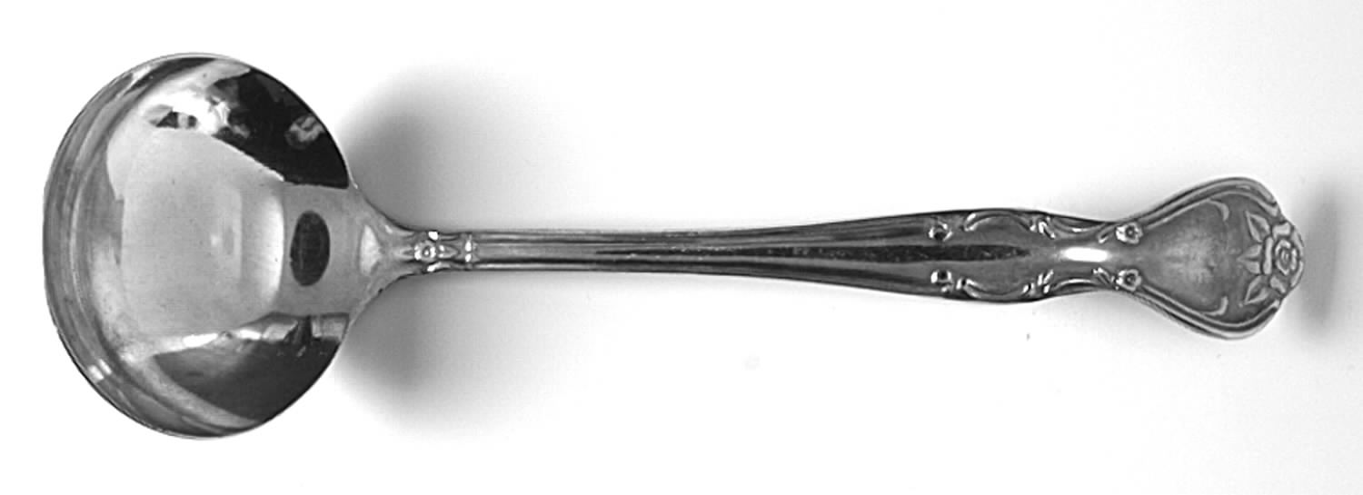 Norma (Silverplate) Solid Piece Cream Ladle by National Silver Co-1