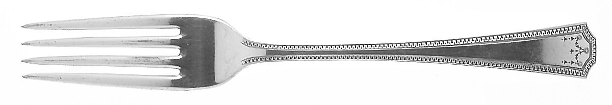 Adam (Silverplate) Fork by National Silver Co-1