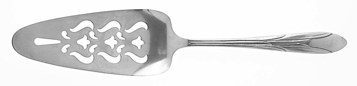 Empire (Silverplate) Solid Pierced Pie Server by National Silver Co-1