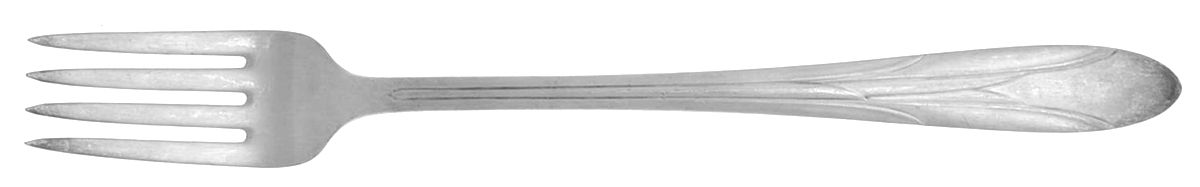 Empire (Silverplate) Grille Fork (Viande) by National Silver Co-1