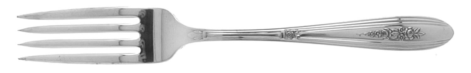 Seven (Silverplate) Fork by National Silver Co-1