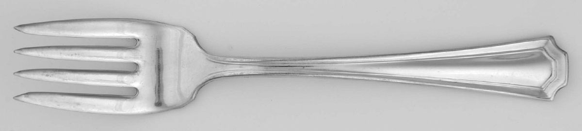 One (Silverplate, 1915) Individual Salad Fork by National Silver Co-1