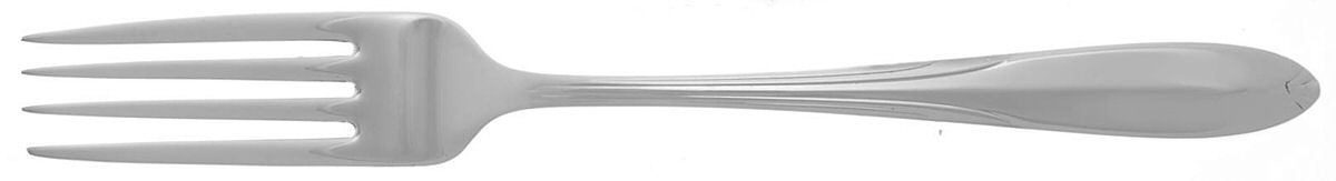 Overture (Sterling, 1936, No Monograms) Fork by National Silver Co-1