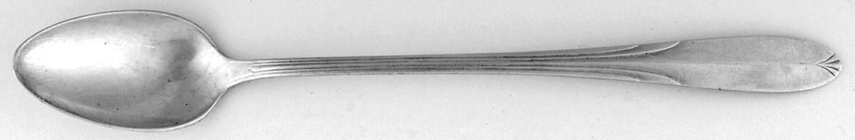 Overture (Sterling, 1936, No Monograms) Iced Tea Spoon by National Silver Co-1