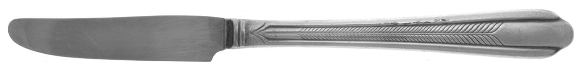 Plume (Silverplate, 1935) New French Hollow Grille Knife by National Silver Co-1