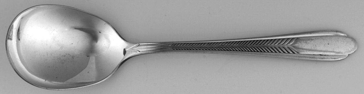 Plume (Silverplate, 1935) Sugar Spoon by National Silver Co-1