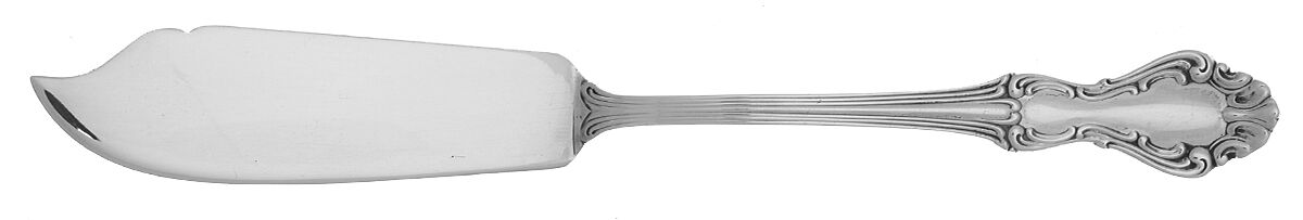 Princess Elizabeth (Sterling, 1942) Flat Handle Master Butter Knife by National Silver Co-1