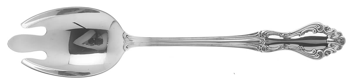 Princess Elizabeth (Sterling, 1942) Pierced Tablespoon (Serving Spoon) by National Silver Co-1