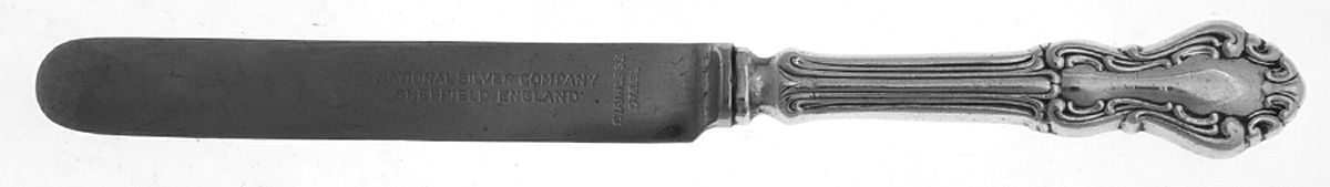 Princess Elizabeth (Sterling, 1942) Youth/Tea Knife with Stainless Blade by National Silver Co-1