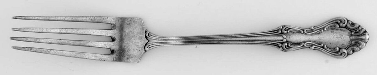 Princess Elizabeth (Sterling, 1942) Solid Youth Tea Fork by National Silver Co-1