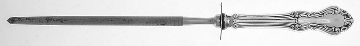 Princess Elizabeth (Sterling, 1942) Small Steel Rod Sharpener Knife by National Silver Co-1