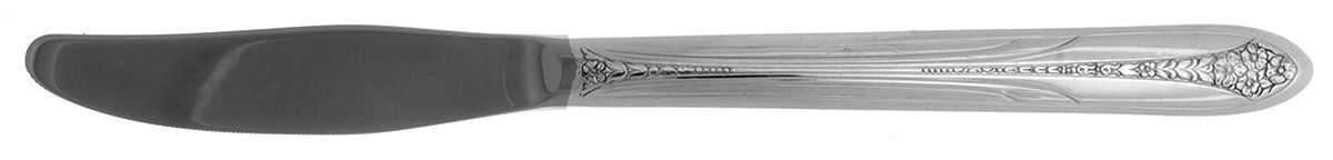 Princess Royal (Silverplate, 1930) Modern Solid Grille Knife by National Silver Co-1