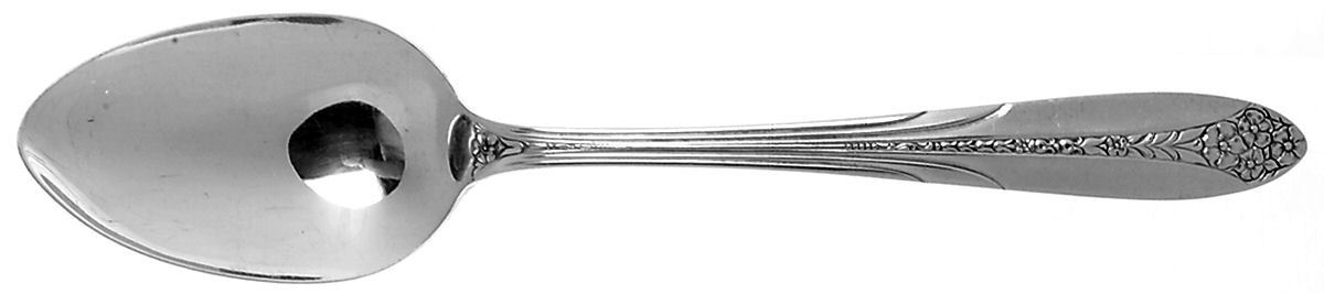Princess Royal (Silverplate, 1930) Tablespoon (Serving Spoon) by National Silver Co-1