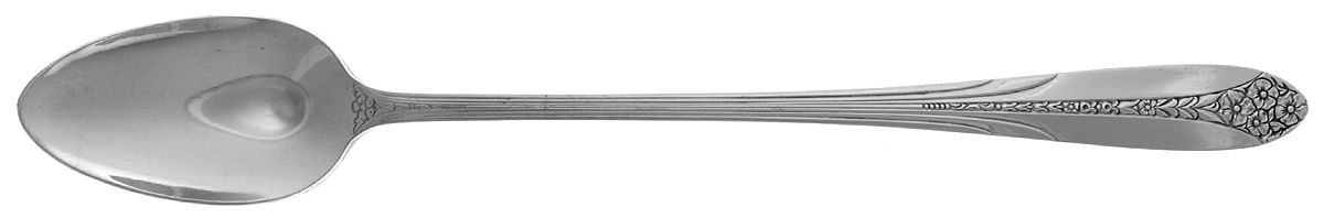 Princess Royal (Silverplate, 1930) Iced Tea Spoon by National Silver Co-1