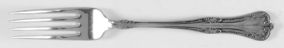 Queen Elizabeth (Silverplate, 1908) Fork by National Silver Co-1
