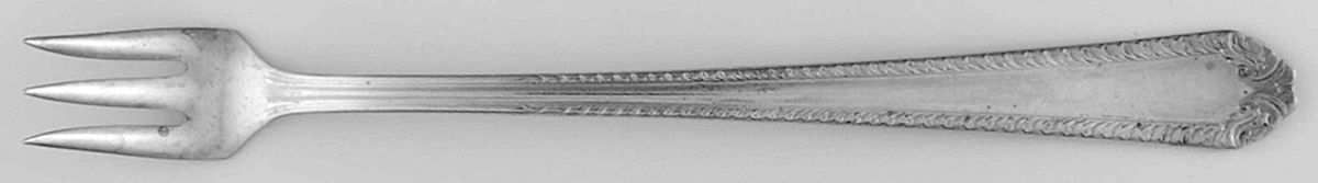 Shirley (Sterling, 1930) Cocktail/Seafood Fork by National Silver Co-1