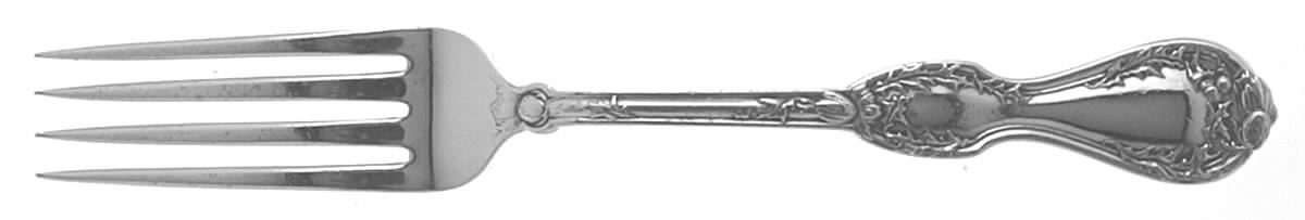 Thistle (Silverplate) Fork by National Silver Co-1