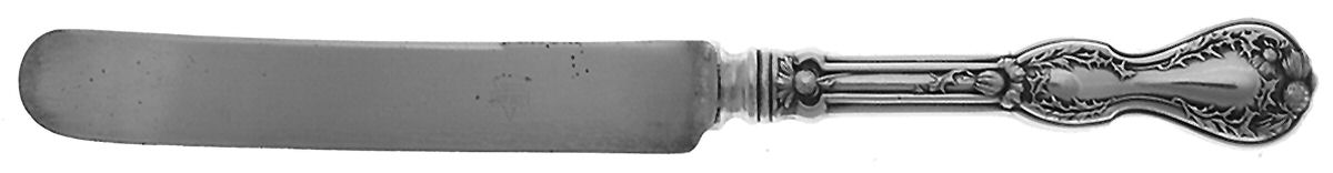 Thistle (Silverplate) Old French Hollow Knife with Bolster by National Silver Co-1