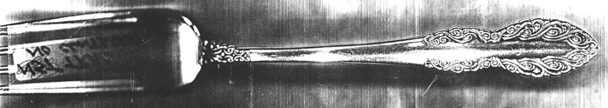 Tracery (Sterling) Fork by National Silver Co-1