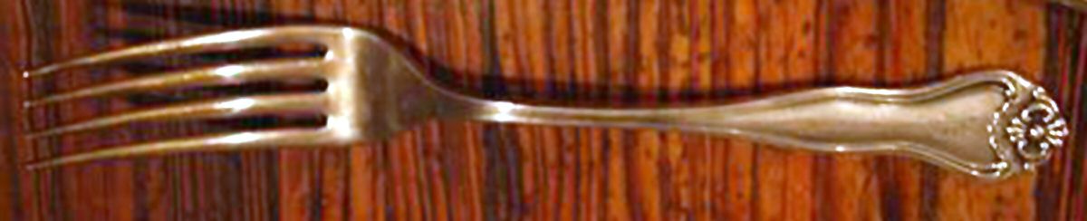 Verdi (Silverplate, 1904) Fork by National Silver Co-1