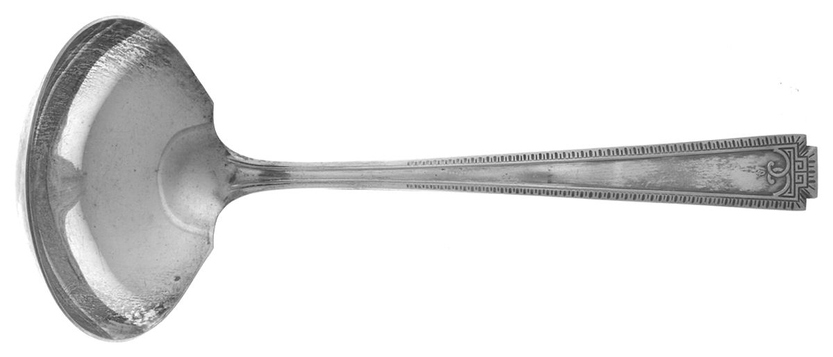 Viceroy One (Silverplate) Solid Gravy Ladle by National Silver Co-1