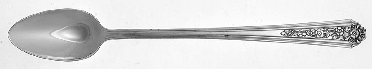 Viceroy Two (Silverplate) Iced Tea Spoon by National Silver Co-1