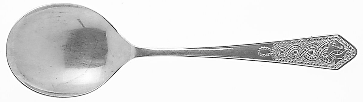 Celtic (Silverplate) Round Bowl Soup Spoon (Cream Soup) by Newbridge-1