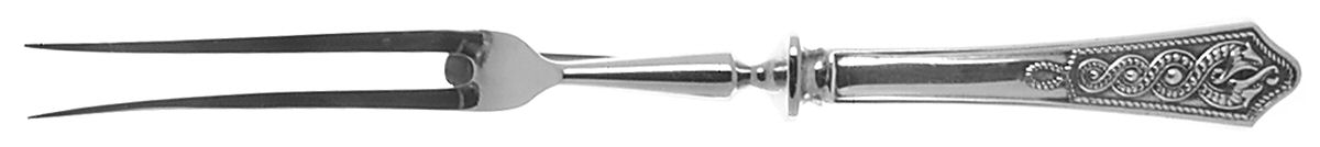 Celtic (Silverplate) Large Stainless-Prong Roast Carving Fork by Newbridge-1