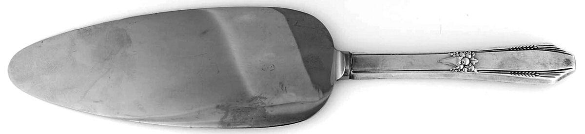 Laurier (Sterling) Pie Server with Stainless Blade by Northumbria-1