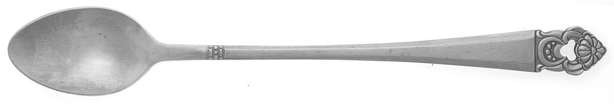 NST75 (Stainless) Iced Tea Spoon by National Stainless-1