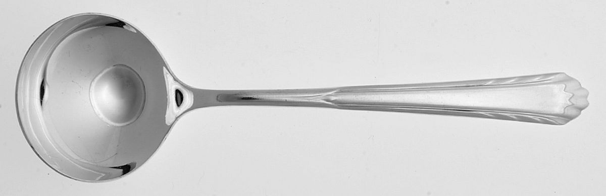 NTS16 (Silverplate) Round Bowl Soup Spoon (Bouillon) by National Silver Co-1