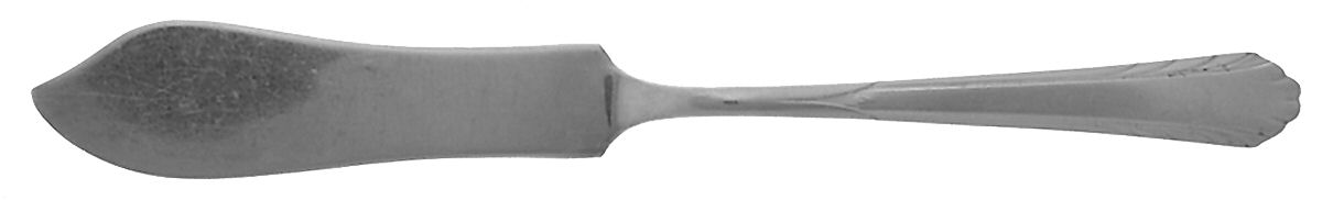 NTS16 (Silverplate) Flat Handle Master Butter Knife by National Silver Co-1