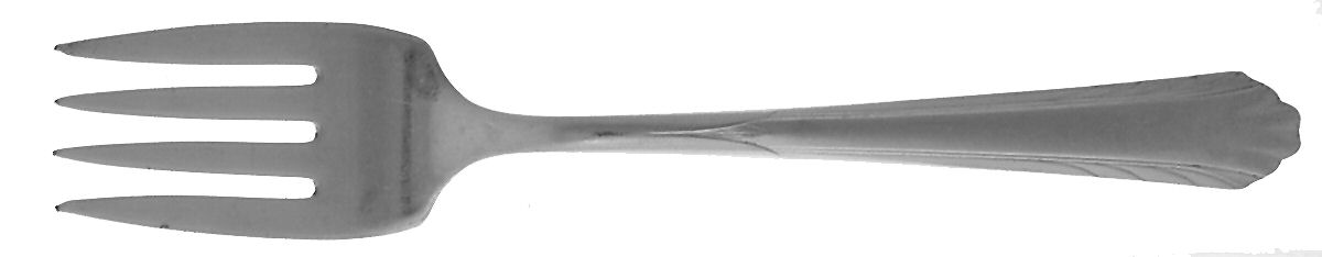 NTS16 (Silverplate) Individual Salad Fork by National Silver Co-1