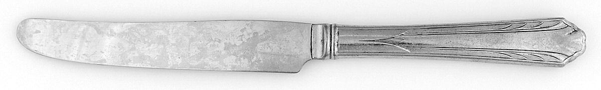 NTS16 (Silverplate) New French Hollow Knife by National Silver Co-1