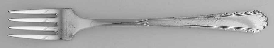 NTS16 (Silverplate) Grille Fork (Viande) by National Silver Co-1