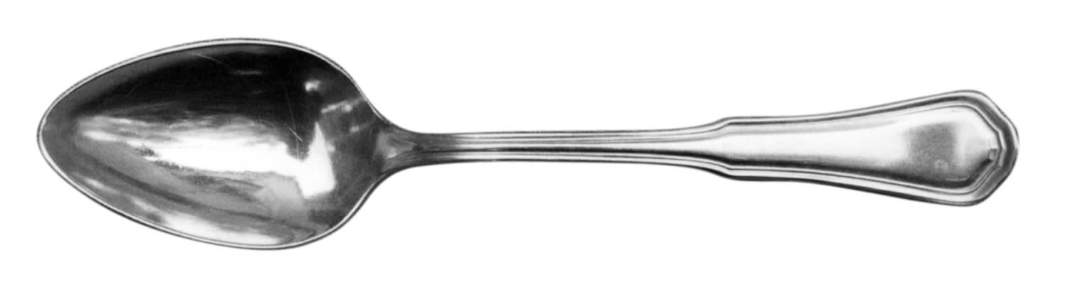 NTS18 (Nickel) Teaspoon by National Silver Co-1