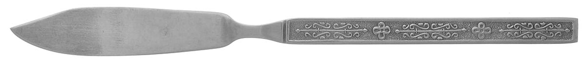 Kashmir (Stainless) Flat Handle Master Butter Knife by National Stainless-1