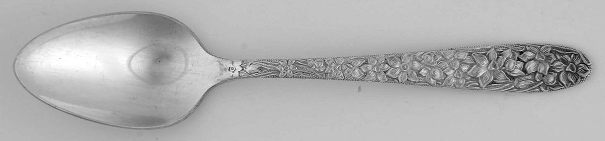 Narcissus (Silverplate) Demitasse Spoon by National Silver Co-1