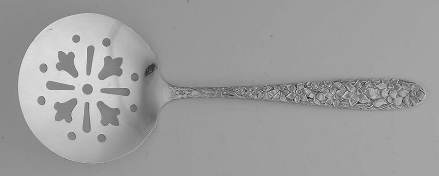 Narcissus (Silverplate) Tomato Server, Solid Piece by National Silver Co-1