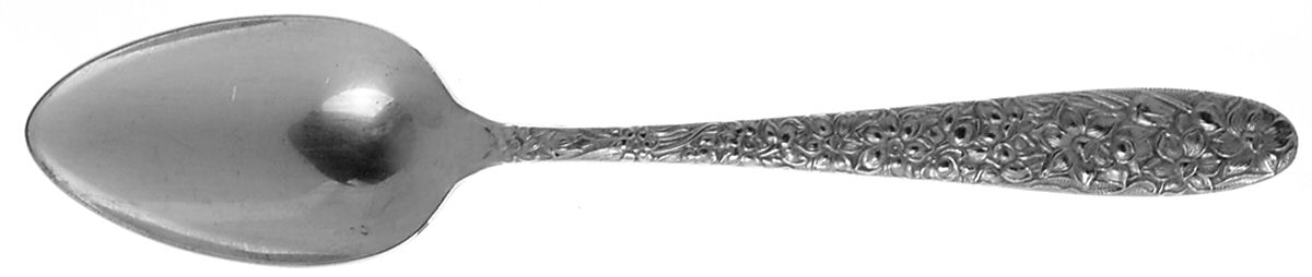 Narcissus (Silverplate) Teaspoon by National Silver Co-1