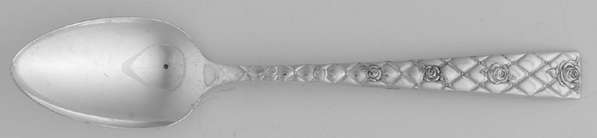 Rose Marie (Silverplate, 1952) Teaspoon by National Silver Co-1