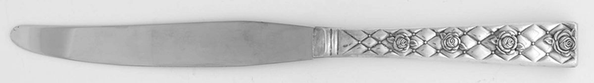 Rose Marie (Silverplate, 1952) Modern Hollow Knife by National Silver Co-1