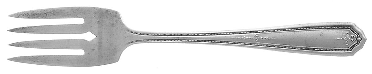 NTS24 (Sterling) Individual Salad Fork by National Silver Co-1