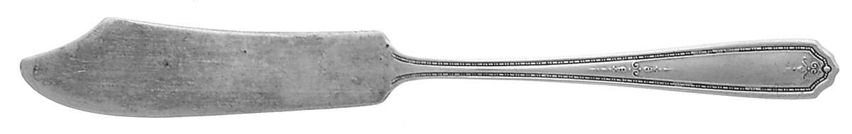 NTS24 (Sterling) Flat Handle Master Butter Knife by National Silver Co-1
