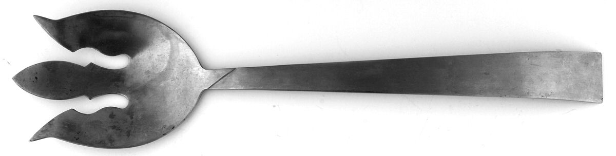 Kronor (Stainless) Oversize Solid Salad Servng Fork by Nasco-1